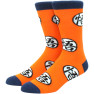 Goku Clan Orange Symbolen Socken - Dragon Ball Z Cartoon-Design Socken