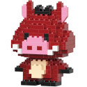 Pumbaa Micro Brick mit 159 Bausteinen – Disney König der Löwen Nanoblocks