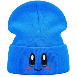 Kirby Cuff-Mütze - Nintendo Gaming Blaue Beanie