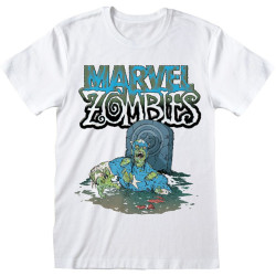 Captain America Zombie T-Shirt – Marvel Universum Weißes Unisex Shirt