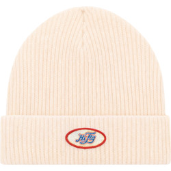 HiFly Beanie Hellbeige – Surfer Mütze mit Krempe aus Bio-Baumwolle | Sylt Brands