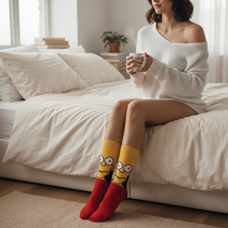 Bart Simpson Socken – The Simpsons Cartoon Socken 37–46