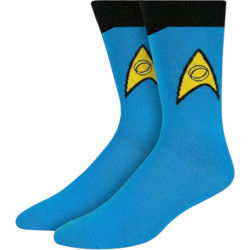 Spock Socken im blauen Star Trek Science Design