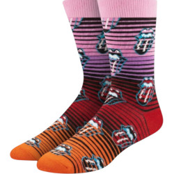 Rolling Stones Retro Streifen Socken