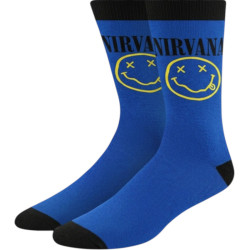 Nirvana Smiley Socken 3/4 Länge