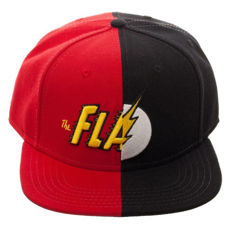 The Flash Two Face Cap | DC Flash Snapback Caps Kappen Mützen Basecaps Hats