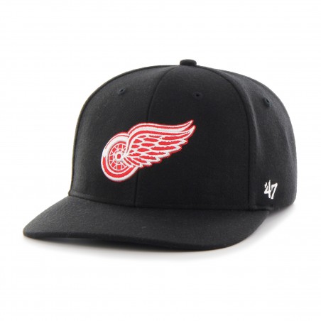 Red Wings Full Cap Schwarz  Original '47™ DETROIT RED WINGS Basecaps Snapbacks Mützen Hats
