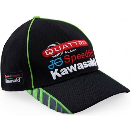 Offizielle Quattro Plant JG Speedfit Kawasaki Cap  KAWASAKI RACING Baseball Caps Kappen Mützen Hats