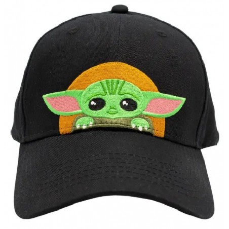Baby Yoda Grogu Baseball Cap USA Import | GROGU The Child Star Wars Mandalorian Snapback Caps Kappen Mützen