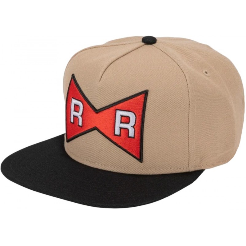 Braun-schwarze RED REBBON RARMY Core Snapback Cap ▷ DRAGON BALL Z
