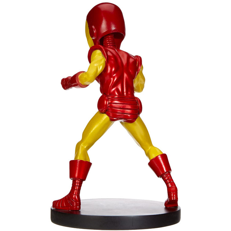 IRON MAN Marvel Comics Mehrfarbiger Wackelkopf Figur • IRON MAN Head Knocker 8"- inch (20,32 cm) ▷ NECA FIGUREN