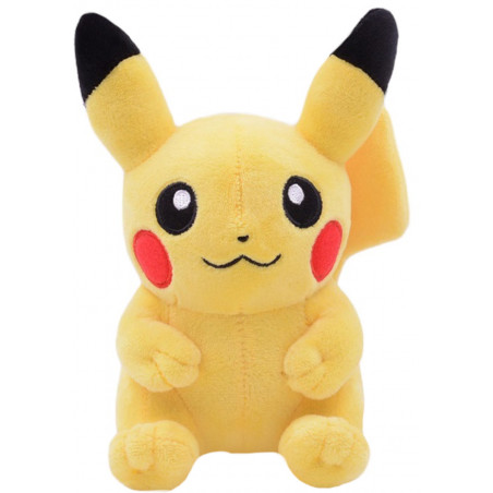 Süße PIKACHU Pokémon Plüsch Figur • PIKACHU Kuscheltier aus Plüsch 8,66"- inch (22 cm) ▷ Pikachu Nr.025