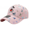 Rosa MICKY MAUS Love and Heartbeat Mickey Mouse Baseball Cap