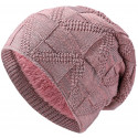 Bequeme Pink-Melange SYLT BRANDS© Beanie Mütze mit Flauschigen Fleece Innenfutter ▷ SYLT BRANDS WIP Mützen