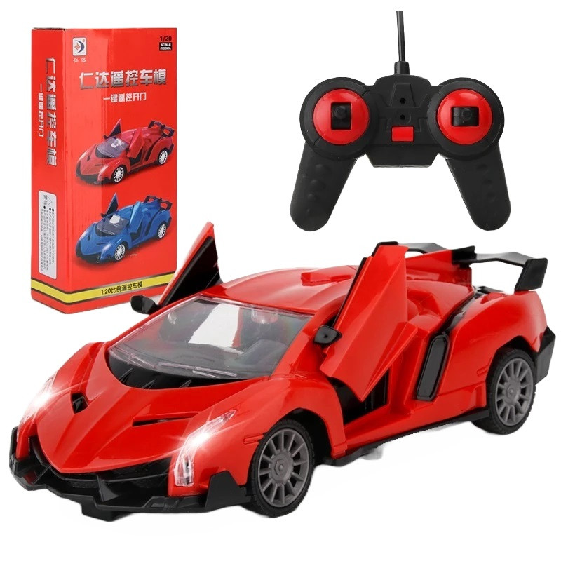 Rote LAMBORGHINI Spielzeug Auto mit Fernbedienung ▷ LAMBORGHINI MOTOR SPORT