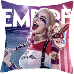 Harley Quinn Comics Dekokissen – Mit Füllung & Reißverschluss Made in Germany