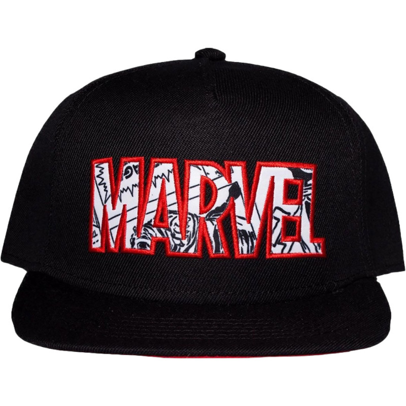 ðŸš€ "MARVEL COMICS MCU" Retro Snapback Logo Caps & Kappen - Marvels Comics 3D Logo Snapback Kappe