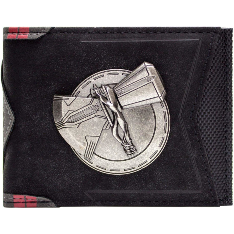 ⚡️🔨💰 "THOR" Brieftaschen - Marvel Portemonnaies in coolen Designs - Marvel Thor Geldbörse mit Hammer Stormbreaker Metall Logo