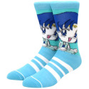 Sailor Moon 5 Paar Crew Socken – Chibi Scouts Manga-Design 37–46